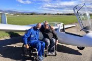 Las Sillas Voladoras volando por Italia - Tassignano Lucca, en La Toscana