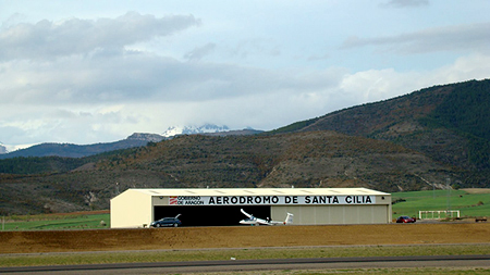 aeródromo de santa Cilia