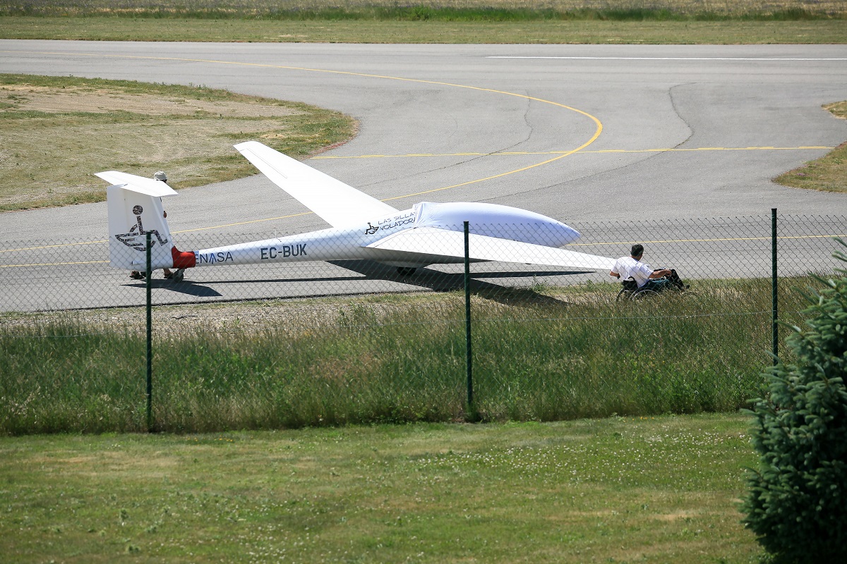 Nuevo avión, en vuelo