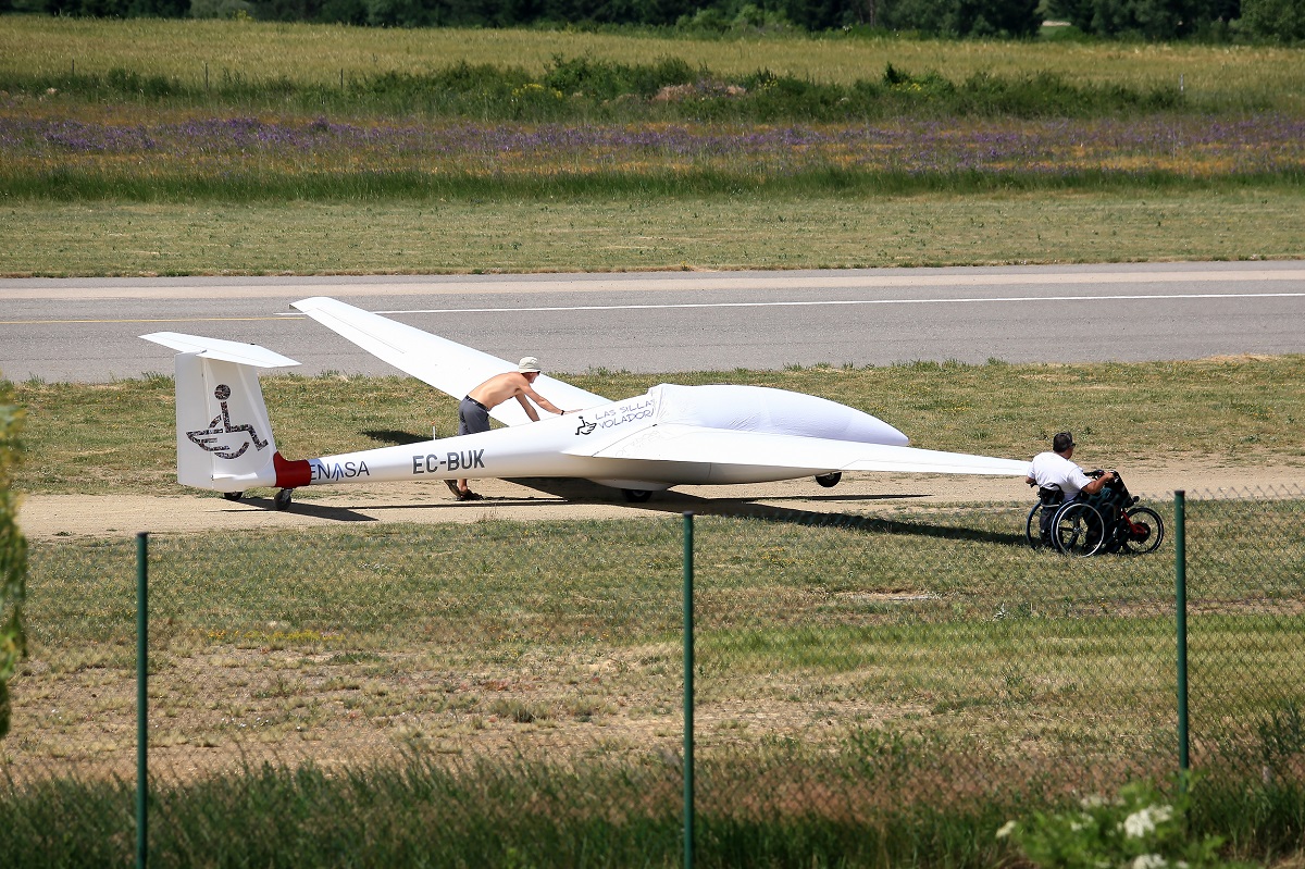 Nuevo avión, en vuelo