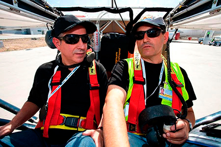 Preparados para volar en Getafe