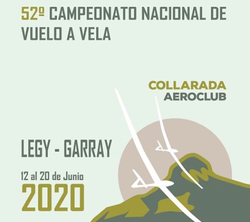 52 Campeonato Nacional de vuelo a Vela. Del 12 al 20 de junio. Legy - Garray